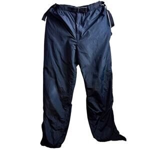 Expedition Insulated Snow Pants Womens L Black Y2K Winter Ski Outdoor Waterproof